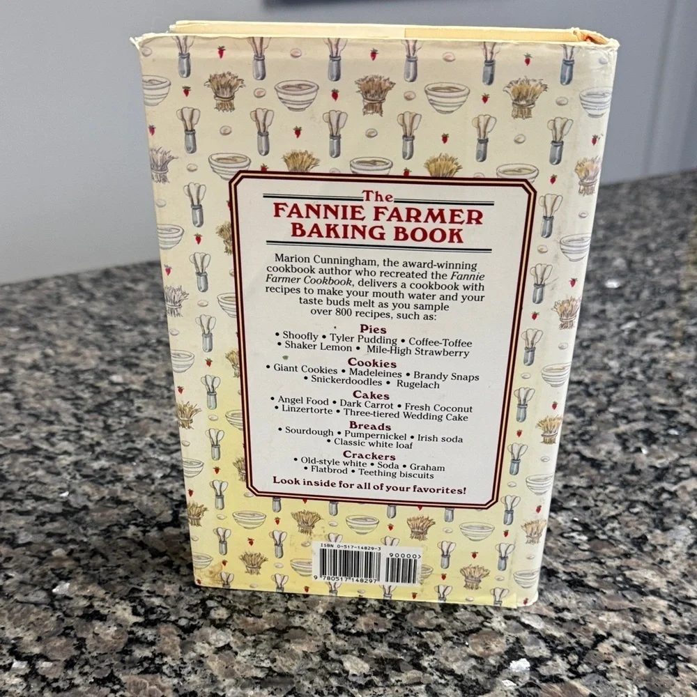 The Fannie Farmer Baking Book by Marion Cunningham